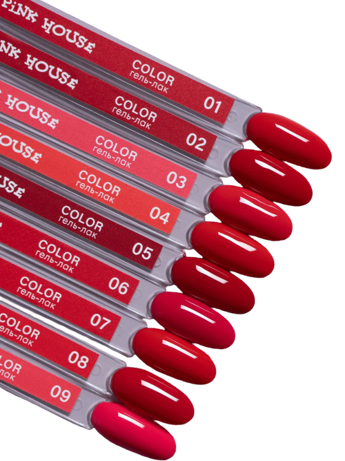 Гель лак COLOR №001 Pink House 10мл
