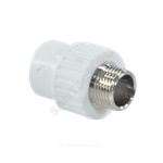Муфта PP-R комбинированная белая Дн 32х3/4" НР RTP (РосТурПласт) 10667