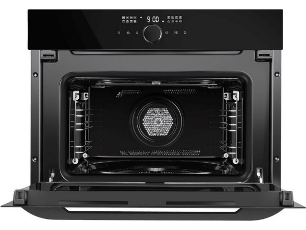 Духовой шкаф MAUNFELD XCMO4418GB Glossy компактный с СВЧ