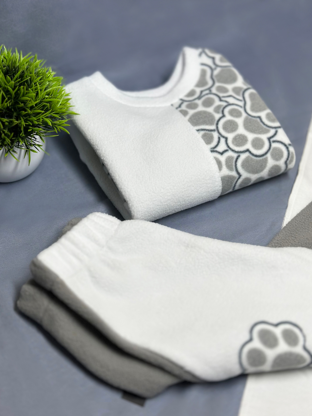 Флисовый костюм Лапки