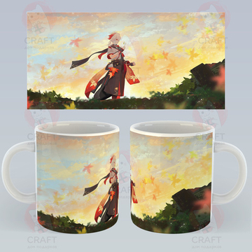 Кружка "Genshin Impact / Геншин - Кадзуха (рассвет)"