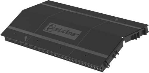 Аэратор коньковый Татполимер TP-88, черный