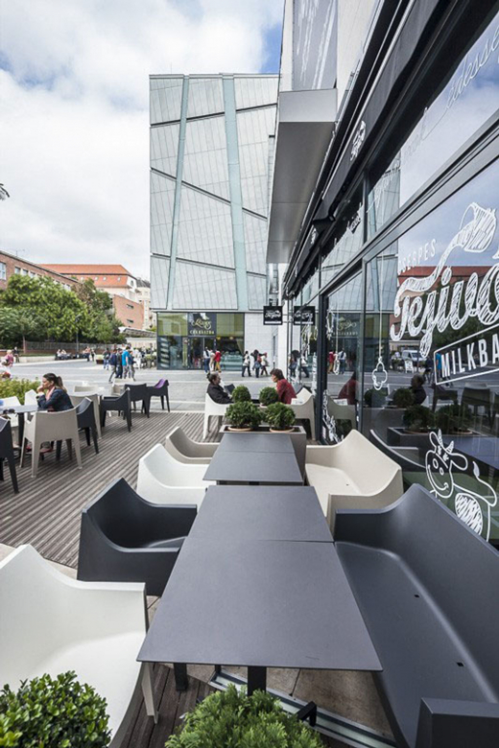 Диван пластиковый Scab Design Coccolona, антрацит