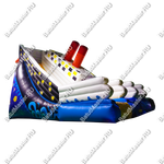 Батут-горка "Роскошный Лайнер", 10*5*5 м