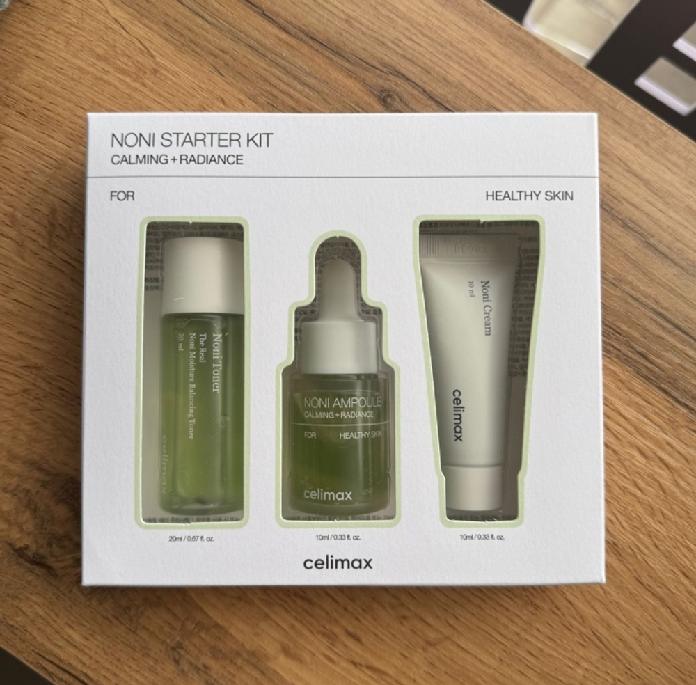 Celimax The Real Noni Starter Kit-Набор миниатюр с экстрактом нони 20мл/10мл/10мл