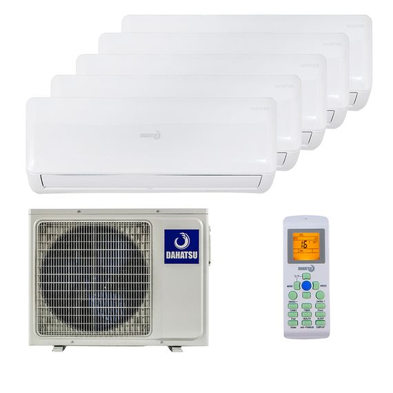 Мультисплит система на 5 комнат Dahatsu DHMULT-07 x 3 + DHMULT-09 x 2 / DHMULT-42/5 — (4)