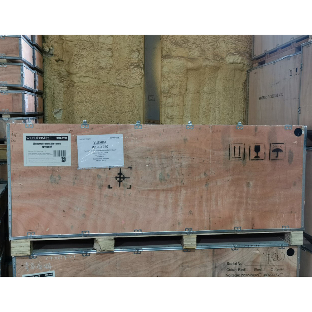 WDK-T260 (УЦЕНКА) Грузовой шиномонтажный стенд для колес до 26", 380В