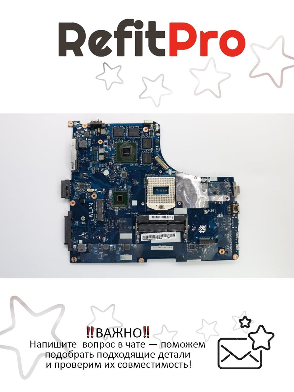 Материнская плата для ноутбука Lenovo Y510p 47W FHD HDMI PRO GT755M (90003640), оригинал