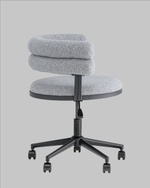 Стул офисный Ponty серый чёрные ножки