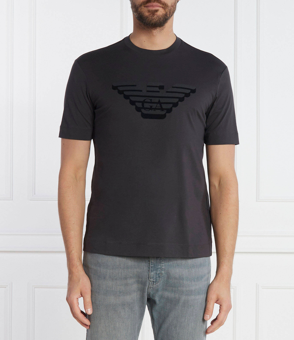 Футболка Emporio Armani - графитовый(6R1TB4 1JPZZ)