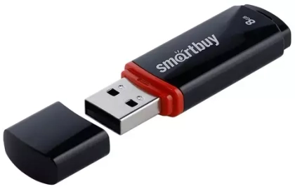 8GB USB Smartbuy Crown Black