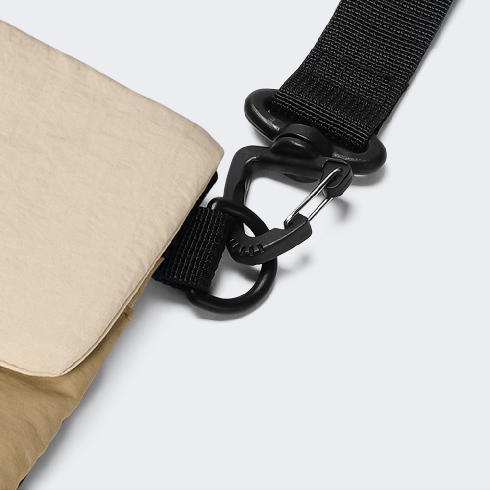 Легкая водоотталкивающая сумка через плечо цвета хаки, серия FLEX Series Nylon от Dux Ducis