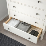 Комод с 6 ящиками - IKEA HEMNES, 108x131 см, белый, ХЕМНЭС ИКЕА