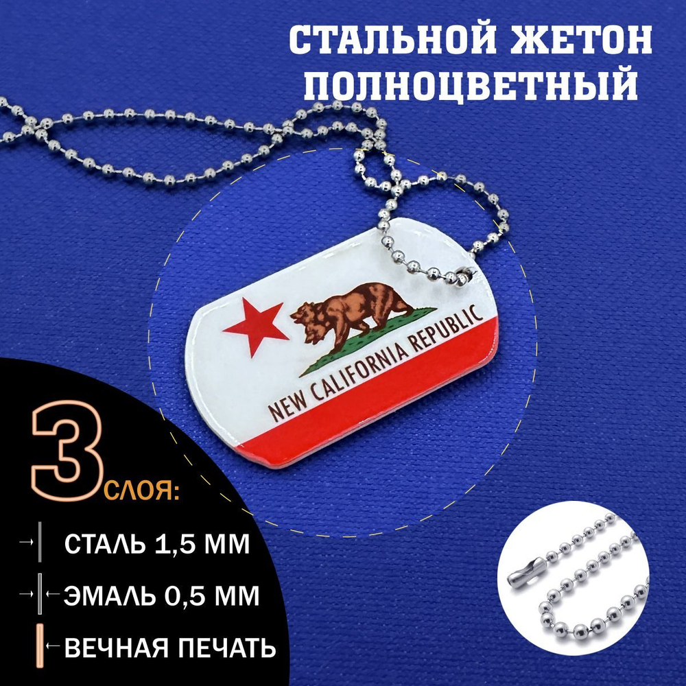 Цветной жетон НКР Фоллаут подарочный набор