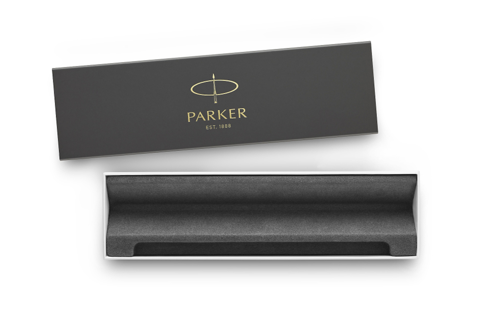 Ручка-роллер Parker Jotter Original T60 Black СT ( чернила черные) в подарочной коробке