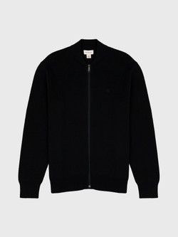 Свитер на молнии Calvin Klein Smooth Cotton Black