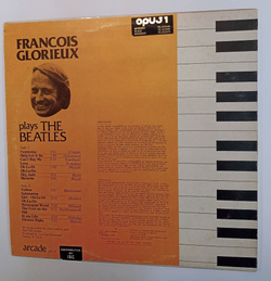 Винтажная виниловая пластинка LP Francois Glorieux Francois Glorieux Plays The Beatles (Чехословакия 1976)