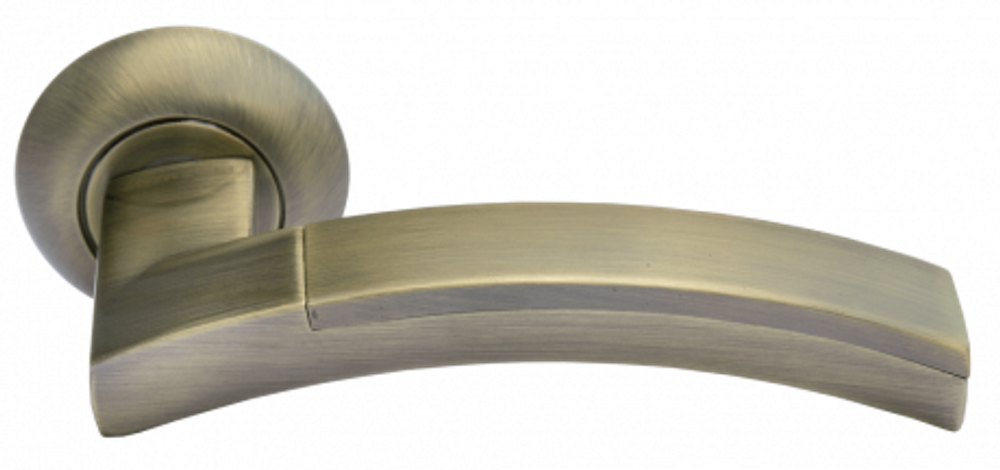 Дверные ручки MORELLI MH-12 MAB/AB ДРЕВО ЖИЗНИ Матовая античная бронза/античная бронза
