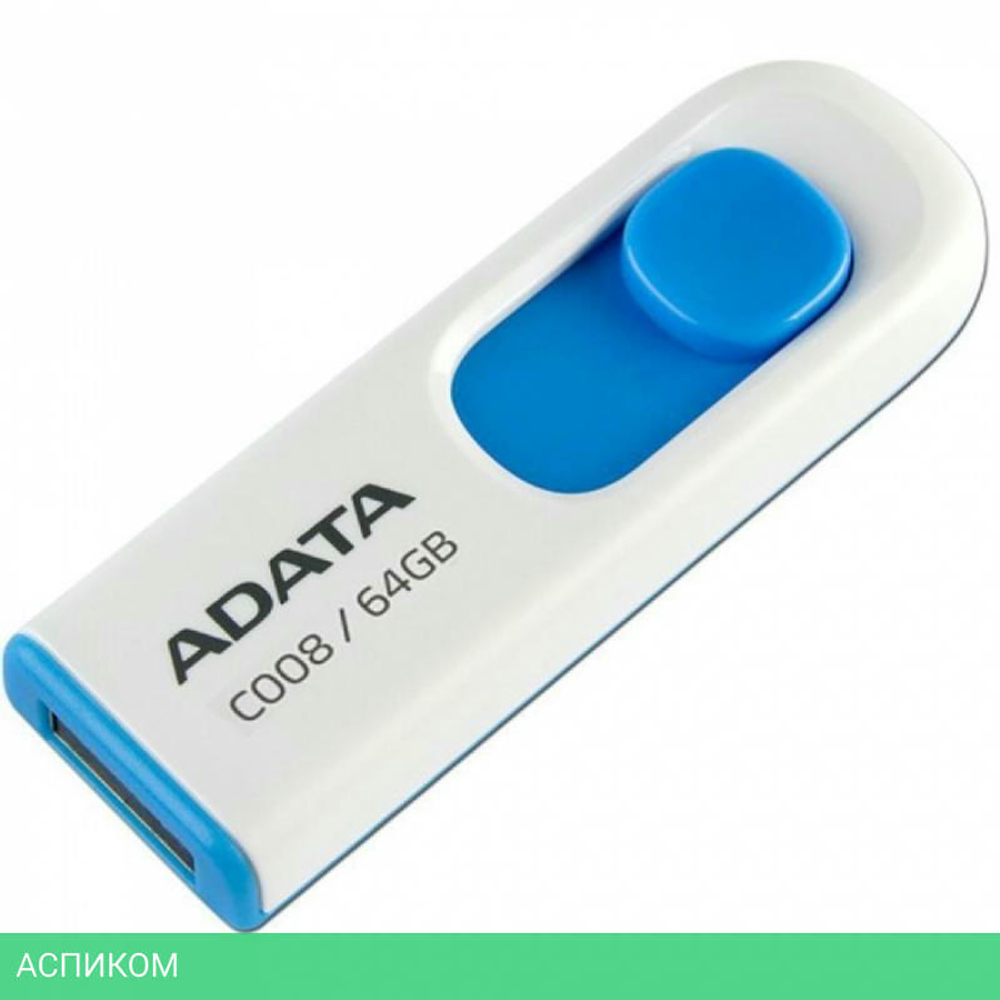 USB Flash-накопитель A-Data AC008-64G-RWE 64GB