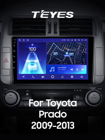 Teyes CC2 Plus 9" для TLC Prado 2009-2013