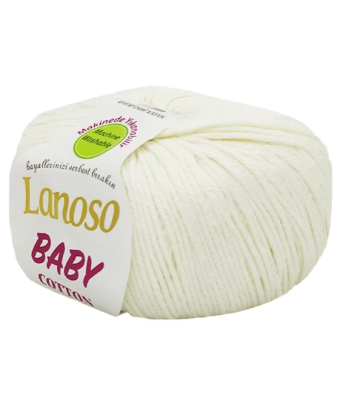 Пряжа Lanoso Baby Cotton (901)