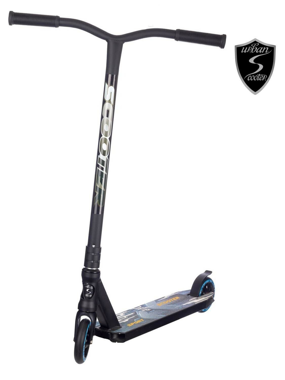 Трюковой самокат Urban Scooter Extreme 110 Print Sport серый