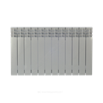 Радиатор алюминиевый Alpha 500 10 секций Qну=1850 Вт RAL 9016 (белый) Ogint