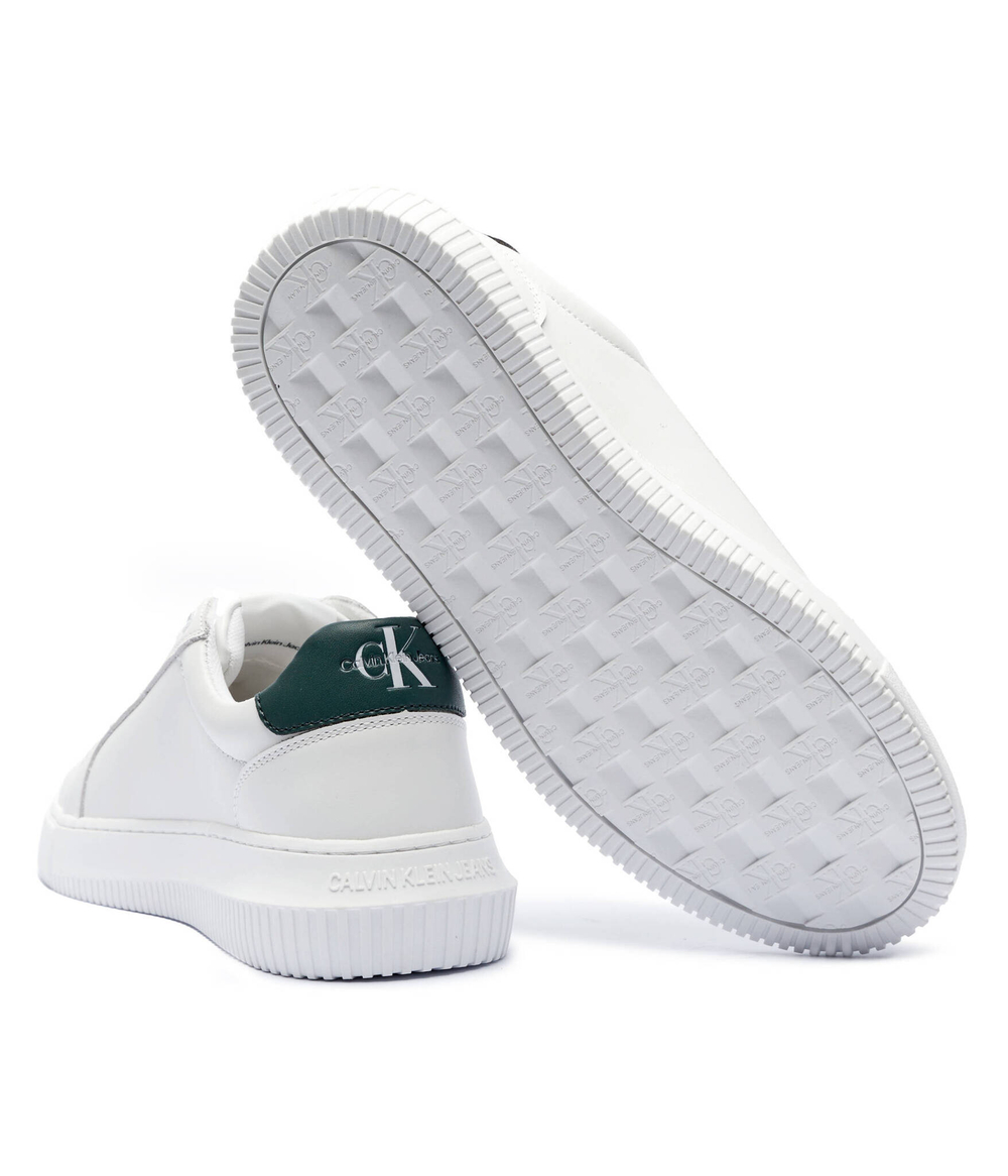 Кожаные кроссовки chunky CALVIN KLEIN JEANS - белый(YM0YM00681)