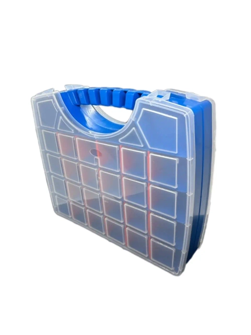 Двухсторонний органайзер с 52 съемными отсеками 325*280*85 мм