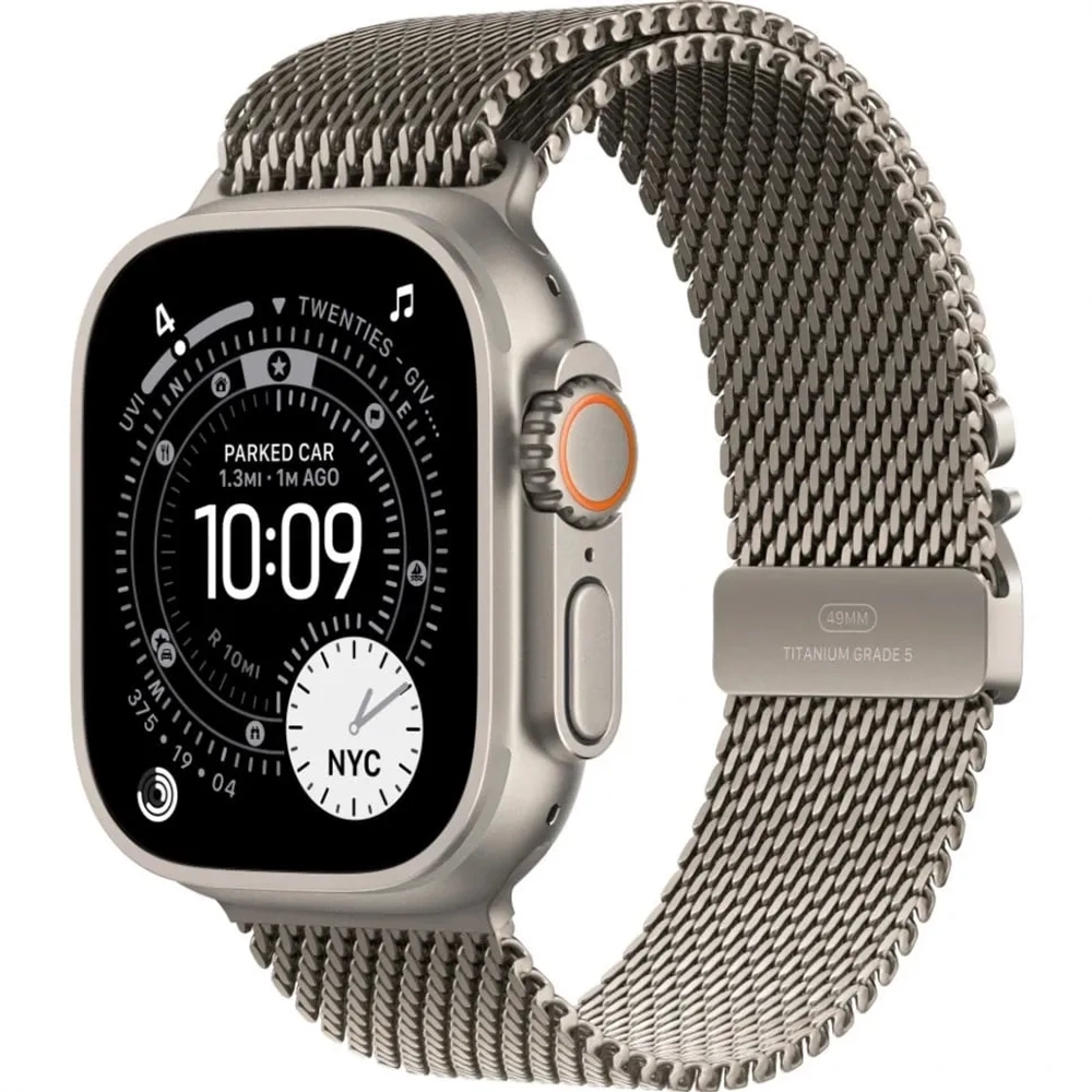 Watch Ultra 3 49mm Natural-Milanise Band