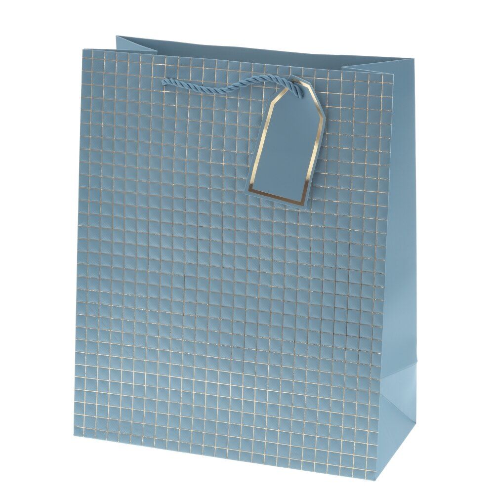 GAEM Пакет подарочный M (бумага 210г/м2, блок 12шт), L26 W12 H32 см, 14в.