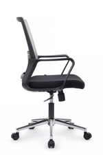 Кресло Riva Минт RCH M1029MBE Серый/Черный