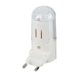 Светодиодный ночник 4 LED, с выключателем для рассеянного мягкого освещения в розетку/ 220В 8*7*3см пластик