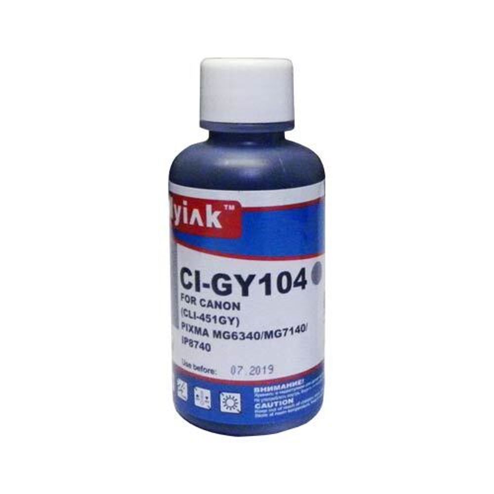 Чернила для CANON CLI-451GY (100мл, grey Dye) CI-GY104 Gloria™ MyInk