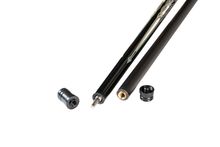 Кий / пирамида 2-pc "Winner Carbon 003" (черно-серая) тактильная оплетка