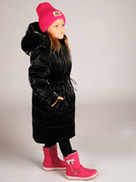 Пальто зимнее мембрана для девочки 7-12 лет Милашка Сьюзи