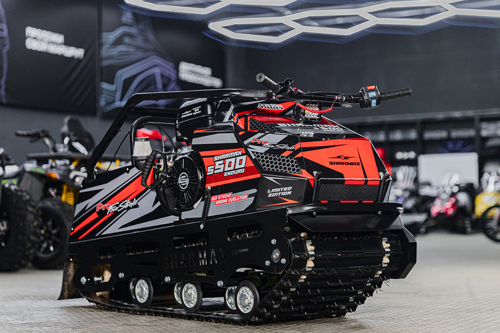 Мотобуксировщик SHARMAX SE500 1450 HP18 Ultra