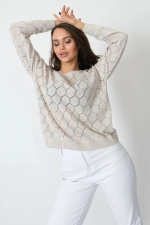 Джемпер М 3083/молочный