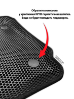 Крепление (клипса) KPFD для автомобильных ковриков, 2 штуки