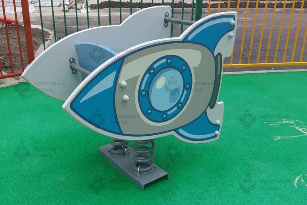 Качалка на пружине Ракета