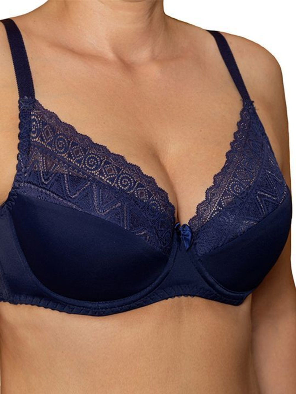 Бюстгальтер на поролоне Shine (Размер: 75E) (Цвет: темно-синий)