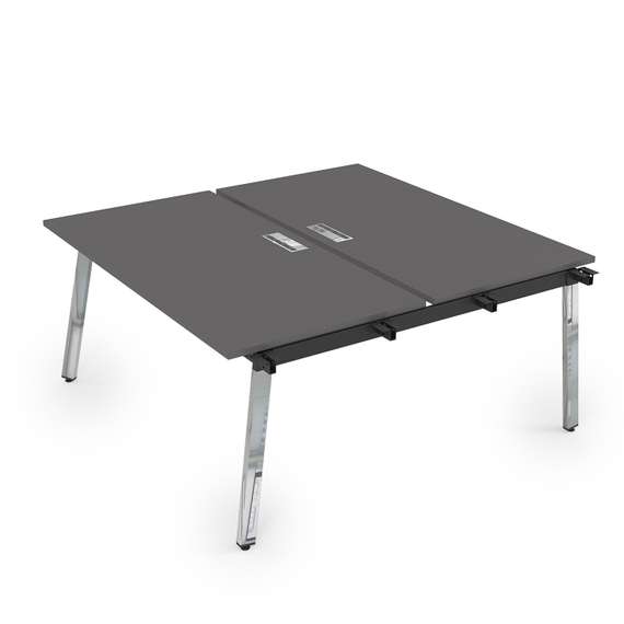 10БДН.268 Стол системы Бенч, сдвоенный, на 2 рабочих места - начальный (1200*1235*750)