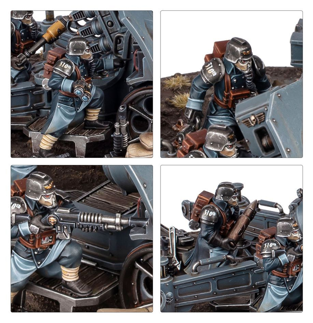 Astra Militarum Krieg Artillery Team