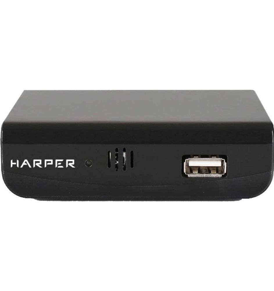 HARPER HDT2-1030 (MStar 7T01; Разрешение видео: 480i, 480p, 576i, 576p, 720p, 1080i, Full HD 1080p; Поддерживаемые форматы мультимедиа: AVI, MKV, VOB, TS, MPG, MP4, H.264, FLV, 3GP, OGG, MP