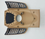 Вернхяя крышка панели для Porsche Cayenne 2010-2017 - Carmedia ZF-5030-BG (бежевая)