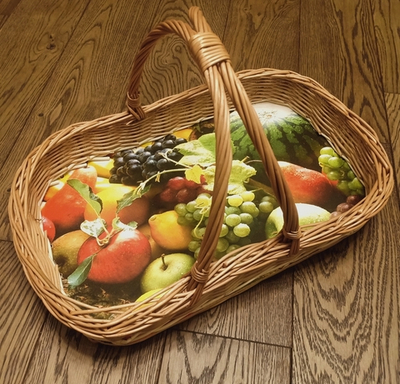 Корзина плетенная Д49 Ш34