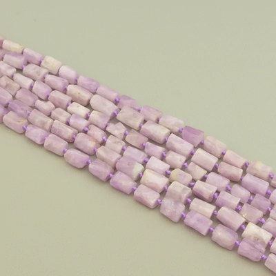 Нитка Кунцит 42 см. (Без замка) - Сиреневая