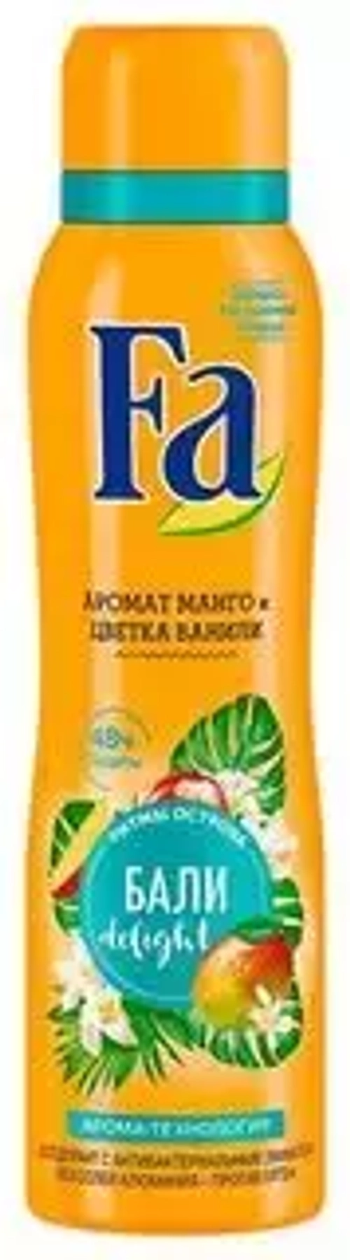 Део-спрей FA "БАЛИ Манго и Ваниль Свежести" 48ч защиты Schwarzkopf 150мл