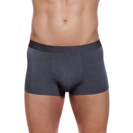 Мужские трусы боксеры темно-серые Sergio Dallini SD2901-8