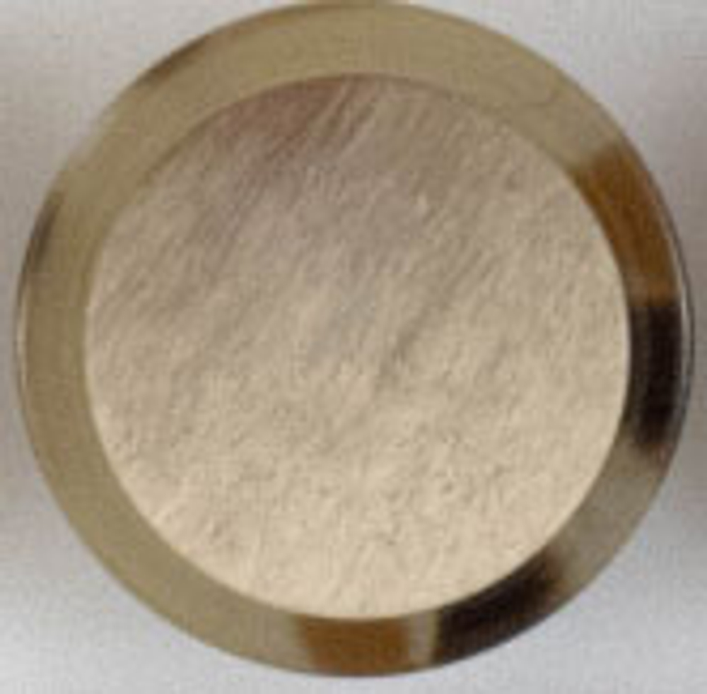 пуговица беж 21мм/34L пластик, матовая/глянец, на ножке